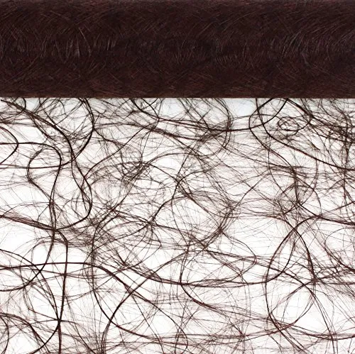 Sizoweb Tischband Dunkelbraun 25 Meter lang 30cm breit