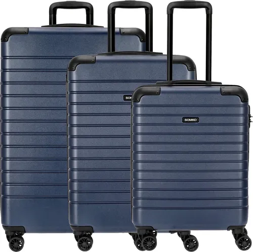 Produktbild Somko Line 4-Rollen-Trolley Set 3tlg. (navy)