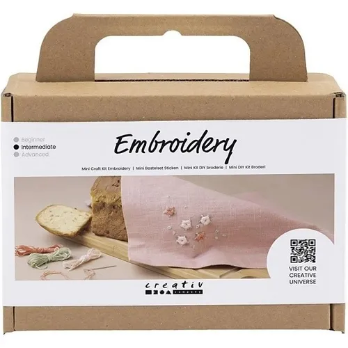HANDARBEIT KREATIV SET STICKEN STOFF STOFFSERVIETTE