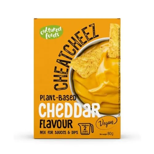 Cultured Foods Veganer Cheddar Sauce Laktosefrei Glutenfrei CHEATCHEEZ