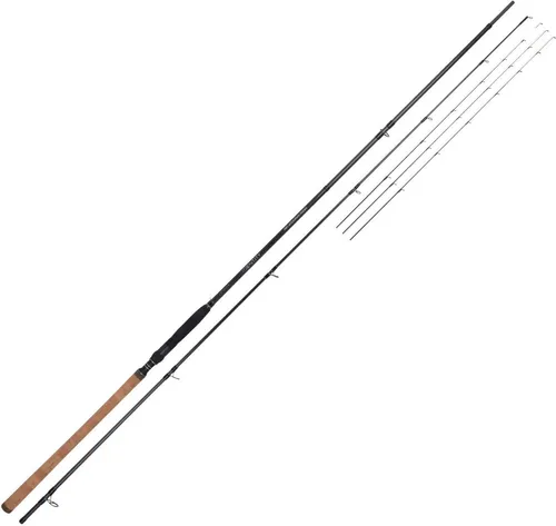 Cresta Identity Pro Accellerate Feeder 3.75 m 30-60 g - Angelrute für präzises Feederangeln, leicht und schnell durch neue Materialien, ideal für Distanzen bis 70m mit hochwertigem Fuji Rollenhalter und drei Karbonspitzen.