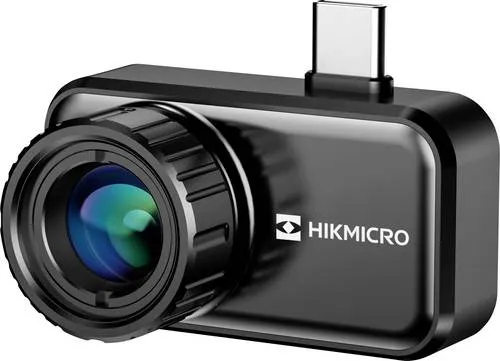 HIKMICRO Mini3 Wärmebildkamera, App-fähig, 384x288 Pixel, USB-C - Kompakte Wärmebildkamera für Smartphones mit USB-C-Anschluss. Hohe Bildauflösung und flexible Nutzung durch App-Steuerung. Ideal für präzise Temperaturmessungen von -20°C bis 650°C.