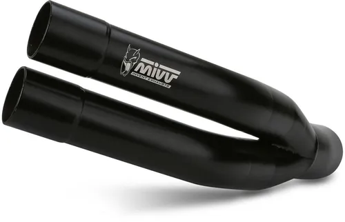 E.005.LDGB - Auspufftopf MIVV DOUBLE GUN Black BENELLI 502C (19-)