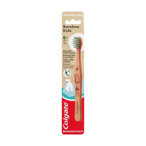 Colgate Bamboo Kids Zahnbürste weich, 1 Stk