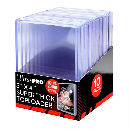 Ultra Pro Ultra Pro Toploader - Super Thick Cards 260pt - 10 Stück