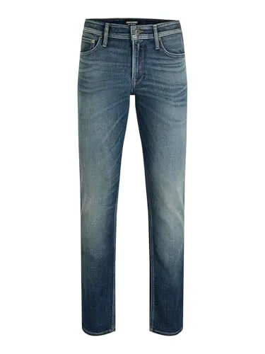 Jack & Jones Regular-fit-Jeans JJICLARK mit Used-Look - Jeans mit Stretch für optimalen Tragekomfort und lässigen Used-Look, ideal für vielseitige Freizeitoutfits.
