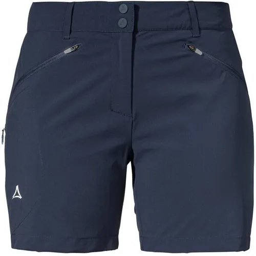 SCHÖFFEL Damen Bermuda Shorts Hestad L - Outdoorhosen für Damen, multifunktionale Shorts mit 4-Wege-Stretch für optimale Bewegungsfreiheit und schnellen Trocknungseigenschaften – ideal für Sommerwanderungen.