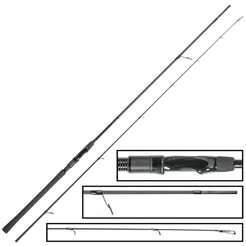 Zeck All Black Spinnrute 2,70m 50g von Zeck Fishing