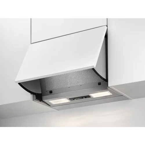 AEG Carat EB-Dunstabzugshaube DEB1621S, 60cm, 3 Stufen - Dunstabzugshaube für Einbau mit LED-Beleuchtung und 3 Leistungsstufen, ideal für eine effiziente Küchenlüftung.