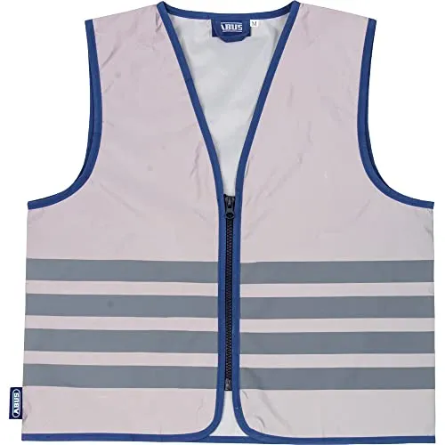 ABUS Kinder-Warnweste Lumino Urban Vest Kids in silber von ABUS