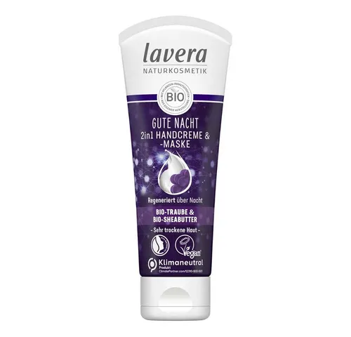 Lavera Gute Nacht 2in1 Handcreme und Maske von lavera