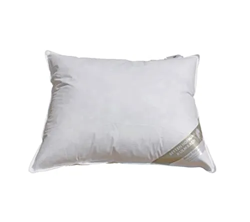 Betten Hofmann Kopfkissen Daunenkissen 50x60 cm - Kissen aus 100% neuen Daunen, waschbar bis 60°C, ideal für Hausstauballergiker. Super kuschelweich und perfekt für erholsamen Schlaf.