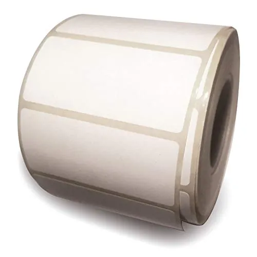 BT-Label 1000 Universal-Aufkleber auf Rolle 6 x 2,8 cm, Tiefkühletiketten, selbstklebende Papier Haushalts Etiketten zum Beschriften, Klebeetiketten permanent 