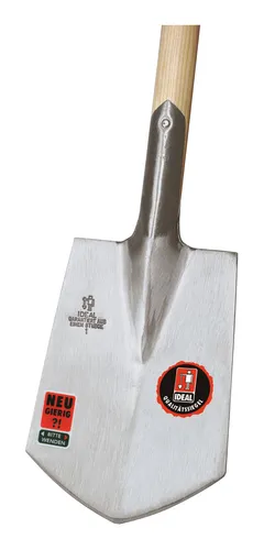 Idealspaten Geestemünder Spaten Größe 1 mit T-Stiel - Robuster Spaten für präzises Arbeiten im Garten, ideal für schwere Böden und vielseitige Anwendungen.