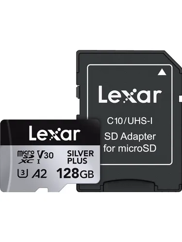 Lexar Professional Silver Plus 128 GB microSDXC