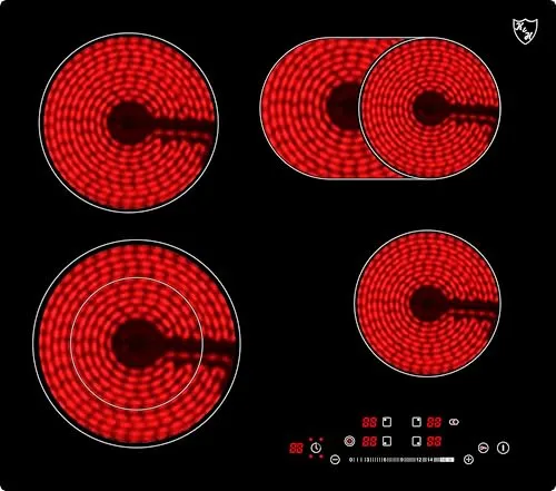 K&H 4 Zonen SLIDER Control Glaskeramikkochfeld 59cm