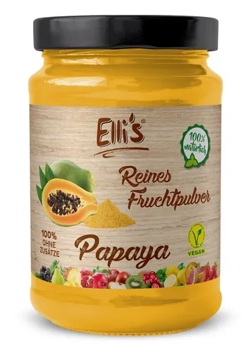 Fruchtpulver Papaya  - natürliches Fruchtpulver aus der reinen Frucht