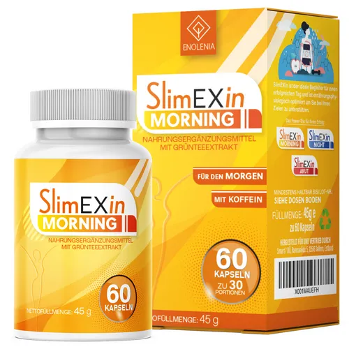 SlimEXin® MORNING BURN EXTREM Stoffwechsel Kapseln schnell abnehmen Diätpillen
