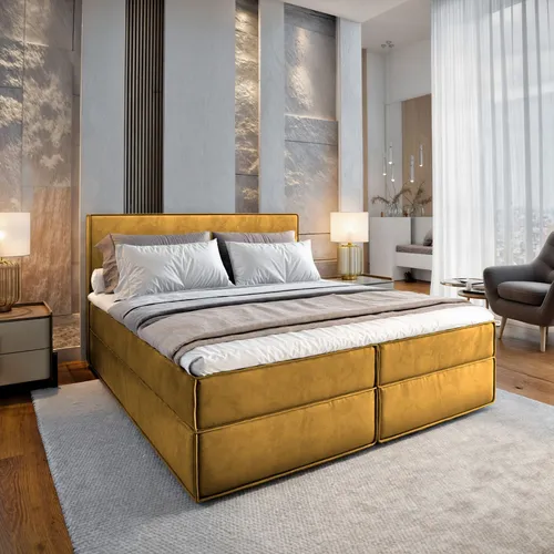Masseno Boxspringbett PELLIO 140x200 cm von Masseno