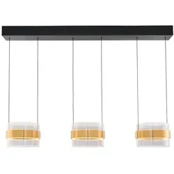 lumiCouture LED-Pendelleuchte Inside – Elegantes Design aus Metall - Moderne LED-Pendelleuchte Inside aus Aluminium und Stahl, ideal für stilvolle Innenräume. Energieeffizient und langlebig – perfektes Licht für Ihr Zuhause!