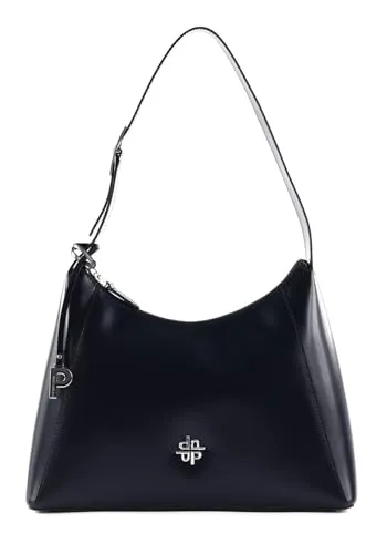 Picard Schultertasche Black Tie aus Rindsleder - Blau, 24x34x9 cm - Damen-Schultertaschen mit hochwertigem Rindsleder, langlebig und stilvoll. Perfekt für Alltag und Shopping, bietet viel Stauraum und Übersicht.