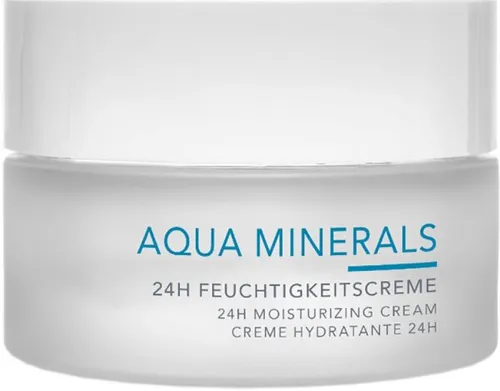 Charlotte Meentzen Aqua Minerals 24H Feuchtigkeitscreme 50 ml - Tagespflege mit Mineralkomplex aus Malachit, der die Haut schützt und remineralisiert. Ideal für eine pralle, glatte Haut und langanhaltende Feuchtigkeit.