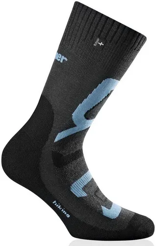 Rohner Socks Wandersocken Hiking anthrazit/blau Herren - 1 Paar