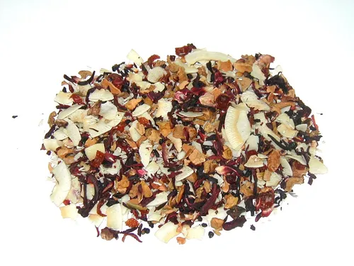 Kokos Früchtetee 250g Fabrikpreis Tee 1kg/26,00€  g1 Tee-Meyer