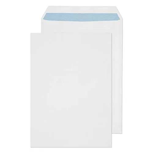 Blake Everyday | Briefumschläge C4 (324 x 229 mm) | 100 Stück | 90 g/m² | PEFC-zertifiziert | selbstklebend Weiße Umschläge | Bürobedarf | Geschäftsumschläge/Briefumschläg/Kuvert Weiß (12891/100 PR)
