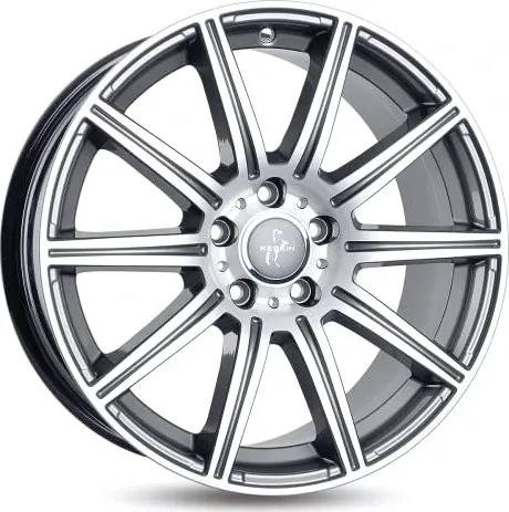 KESKIN KT16 PALLADIUM FRONT POLISH 8,5x19 ET30 in grau von Keskin