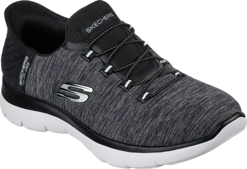 Skechers Damen Sneakers schwarz/weiß, Größe 41 EU in schwarz von Skechers