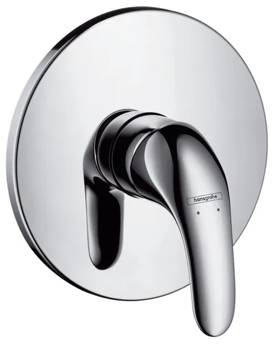 Hansgrohe 31761000 Fertigmontageset Focus E Unterputz Brause Armatur - Unterputz-Fertigset für Waschbecken, enthält alles für eine einfache Montage und bietet ein präzises Keramikmischsystem für optimale Temperaturkontrolle.
