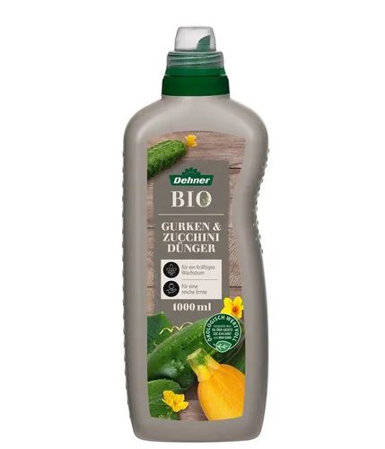 Dehner Gartendünger Flüssigdünger, organischer NK-Dünger, 1 l für ca. 150 l, organischer NK-Dünger, mit Spurennährstoffen