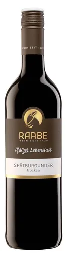 Raabe Rotwein Pfälzer Lebenslust Spätburgunder trocken Deutschland 1 x 0,75 L