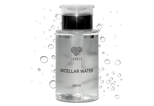 Lovely Gesichtswasser Mizellenwasser Wimpernverlängerung Wimpernreinigung Gesichtsreinigung, 1-tlg., Mizellenwasser, Make-Up, Makellose Reinigung, Sparsamer Spender