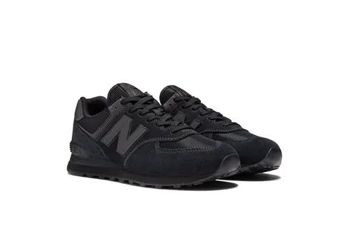 NEW BALANCE 574 - Herren Sneaker Schwarz - 45.5 (EU) - Stylische NEW BALANCE 574 Herren Sneaker in Schwarz, ideal für den Alltag und Freizeit, mit hervorragendem Tragekomfort.