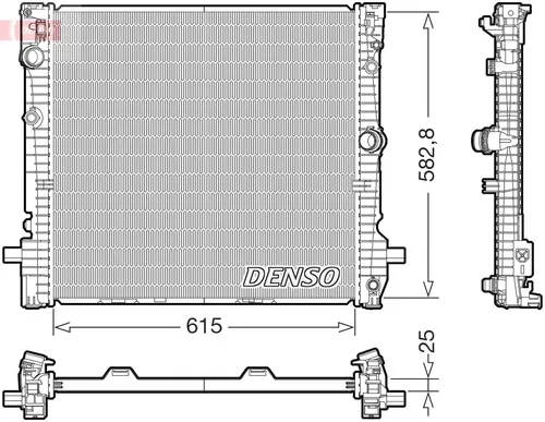 Produktbild Denso Kühler, Motorkühlung DRM05124