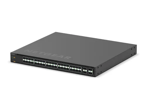 Netgear M4350-40F4C - L3 Managed Switch mit 40 x 10Gb SFP+ - Computersysteme und Zubehör - Hochleistungs-Switch mit 40 x 10 Gigabit SFP+ und 4 x 100 Gigabit QSFP28 Uplink, ideal für moderne Netzwerkinfrastrukturen.