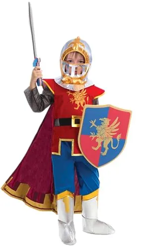 Spooktacular Creations Mittelalterliches Ritter Kostüm Set für Jungen Kinder, Halloween Kostüm für Kinder, Halloween Party Verkleidung Rollenspiel und Cosplay Toddler (3-4 yrs)