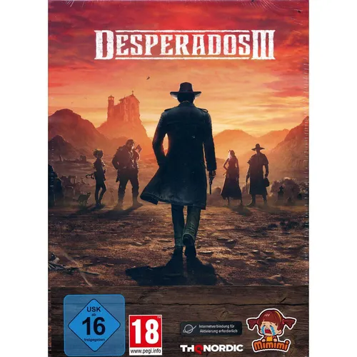Desperados 3 III PC Western Taktik Strategiespiel DVD ROM NEU&OVP