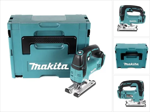 Makita DJV 182 ZJ Akku Pendelhubstichsäge 18V - Sägen - leistungsstarke Brushless-Technologie für präzise Schnitte, ideal für professionelle Anwender und Heimwerker.