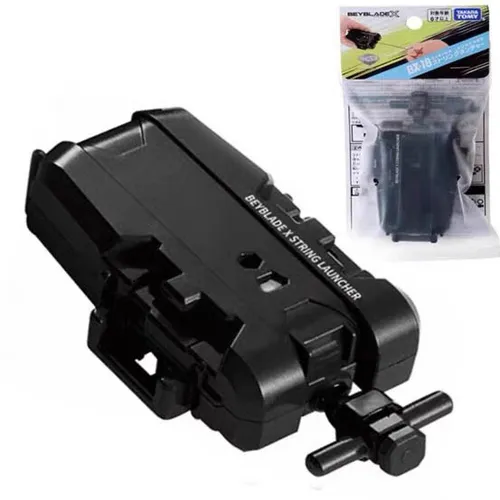TAKARA TOMY Beyblade X Burst Black String Launcher BX-18 Official Neu (X Series)