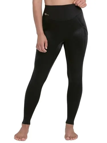 Anita Active Damen Sport Tights Massage – Lange Sport-Tights mit Massage-Effekt in Schwarz Gr. 46 - Lange Sport-Tights mit Massage-Effekt von Anita Active: Eng anliegend, mit spezieller Struktur für angenehme Massage bei Bewegung. Ideal für intensives Training, blickdicht und strapazierfähig – optimal für Fitness und Lauftraining.