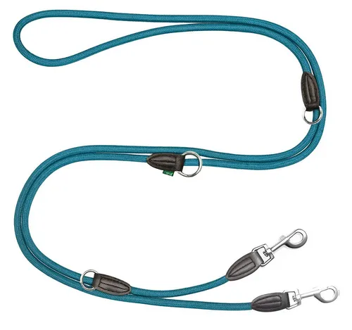 Leisegrün Hundeleine für große Hunde, 3m verstellbar - Führleinen für große Hunde, 4-fach verstellbar mit robustem Kletterseil und zwei Karabinerhaken für maximale Sicherheit und Vielseitigkeit beim Gassi gehen.