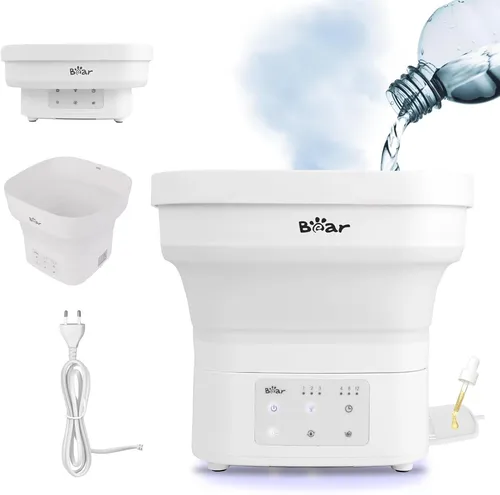 Bear 4L faltbarer Luftbefeuchter, Aroma Diffusor, 360° Düse, Nachtlicht, leise