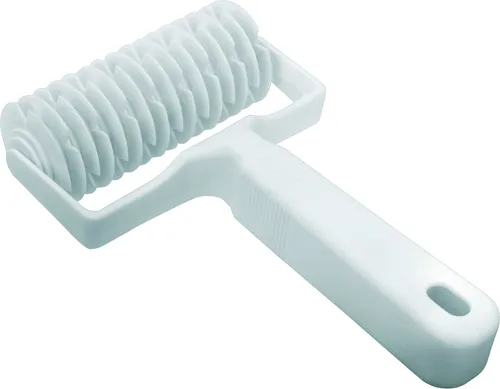 Ibili Teigdekorationsrolle, Kunststoff, weiß