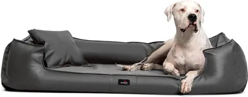 tierlando® Orthopädisches Hundebett GOOFY in grau von tierlando