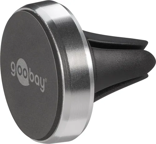 Goobay Magnetische Smartphone-Halterung für Lüftungsschlitze im Auto - Schlankes Metalldesign