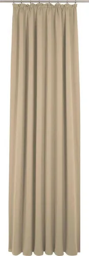 Adam Vorhang Uni Collection light (1 St), Kräuselband, blickdicht, aus 100% Bio-Baumwolle