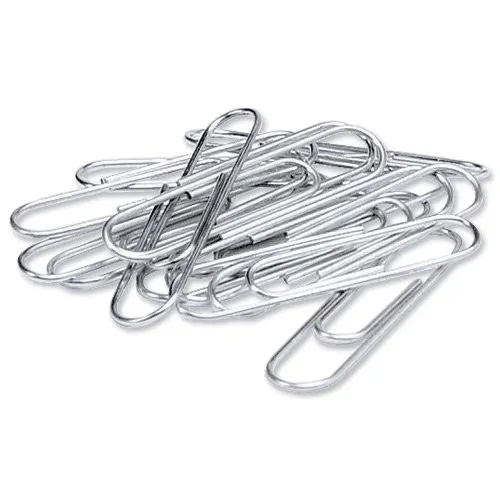 Whitecroft TS-120288 Essentials Small Lipped Paper Clip, 22mm, Pack of 1000 1 22